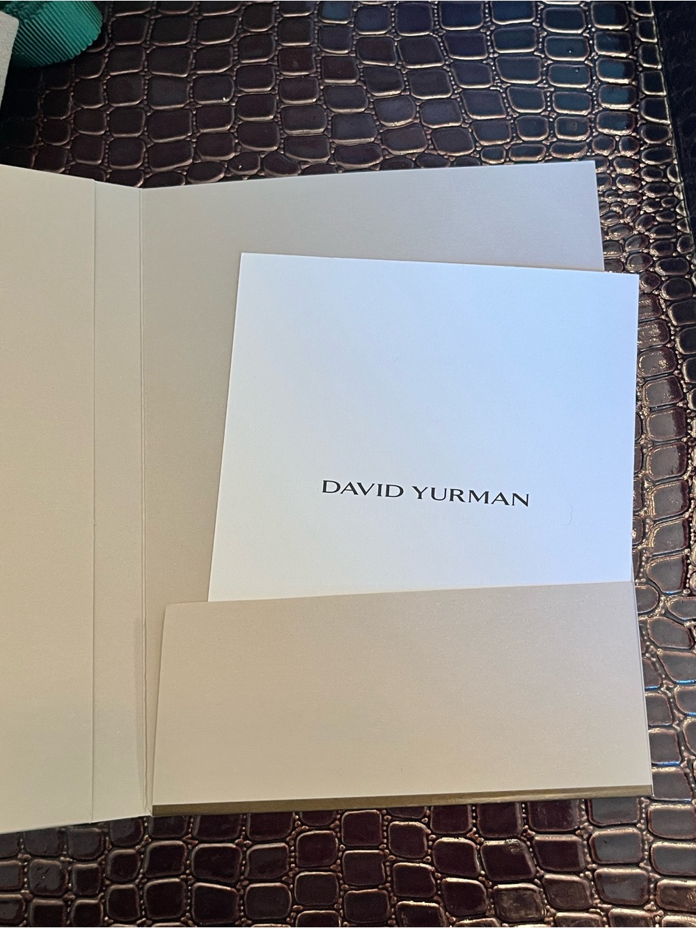 David Yurman Bag, Pouch, Ribbon, Envelope, & Card for Luxury Gifting or Storage - Picture 13 of 15
